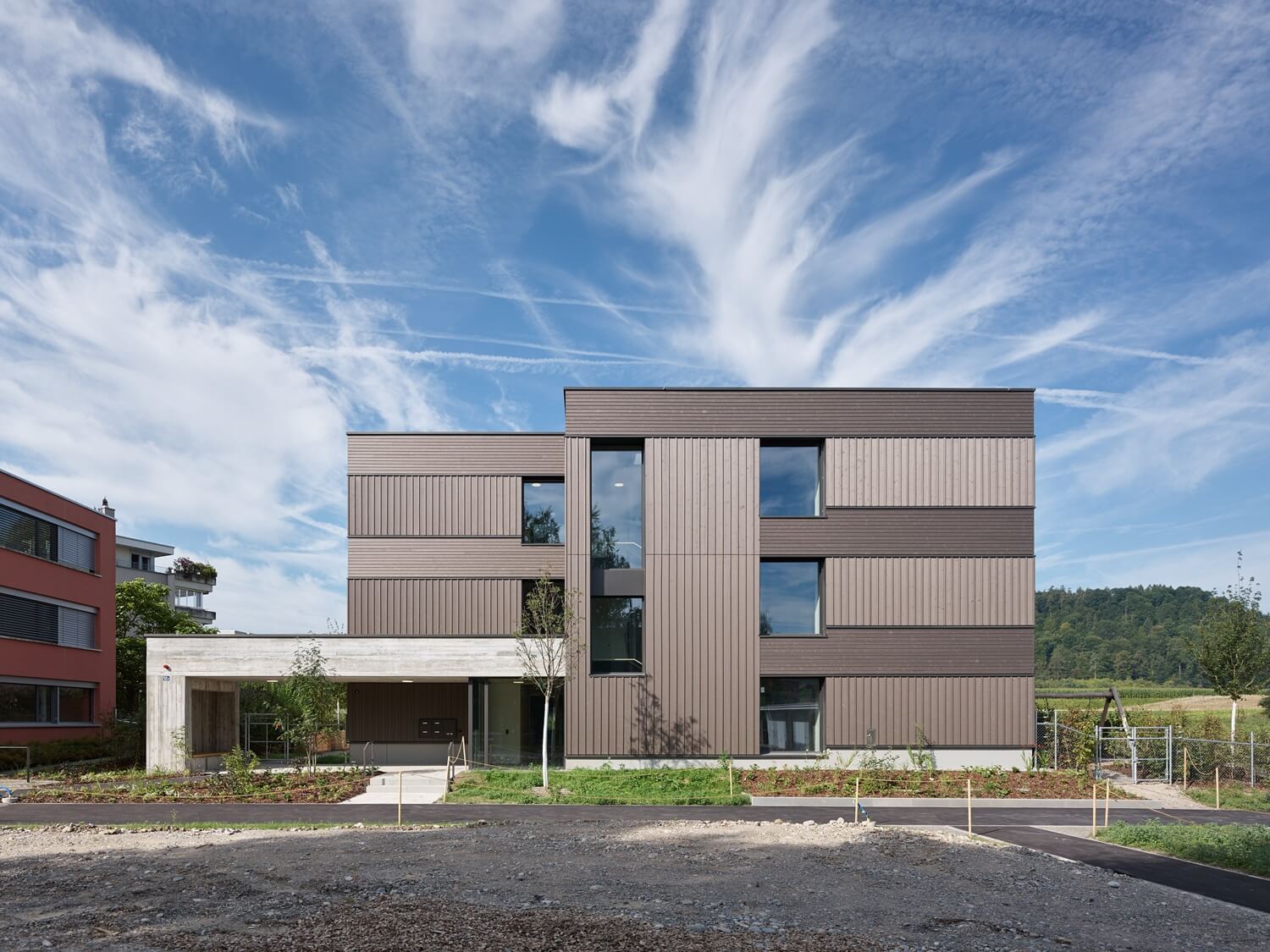 Aussenansicht auf das Haus Wyden in Winterthur W&uuml;lflingen